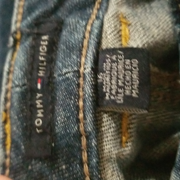 2/$13 Tommy Hilfiger blue jean capris sz 16 - Picture 4 of 6